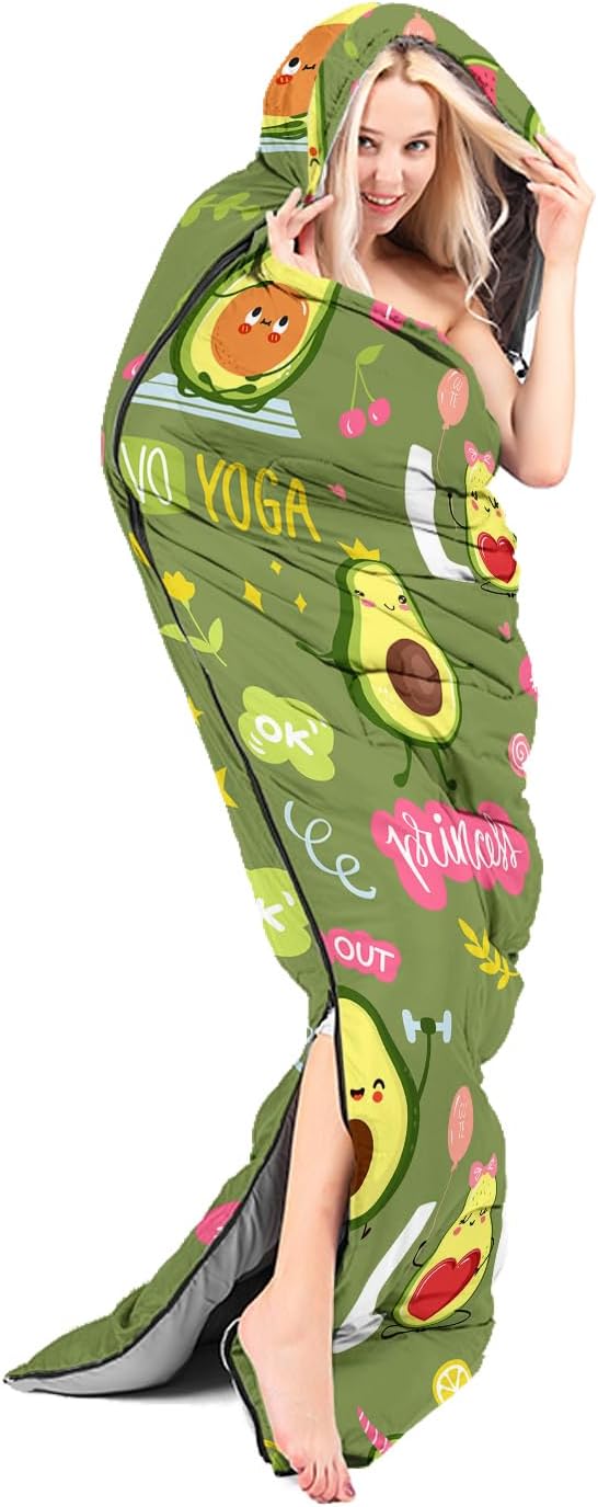 Kawaii Cartoon Avocado