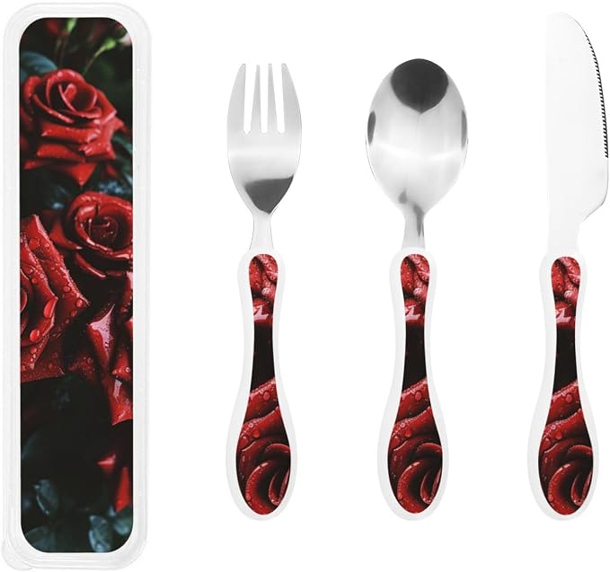 Red And Black Rose