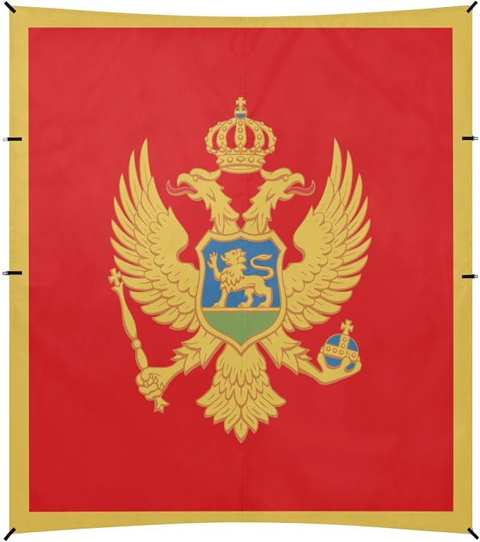 National Flag of Montenegro