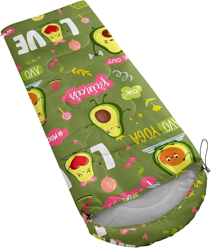 Kawaii Cartoon Avocado