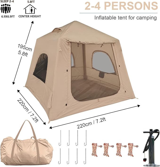 4 Persons/Beige