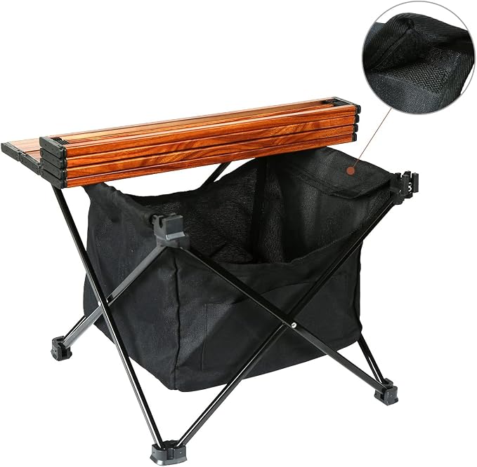 With Storage Bag Wood Grain