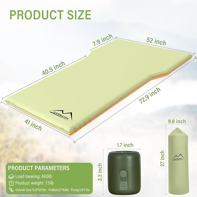 Green With Air Pump