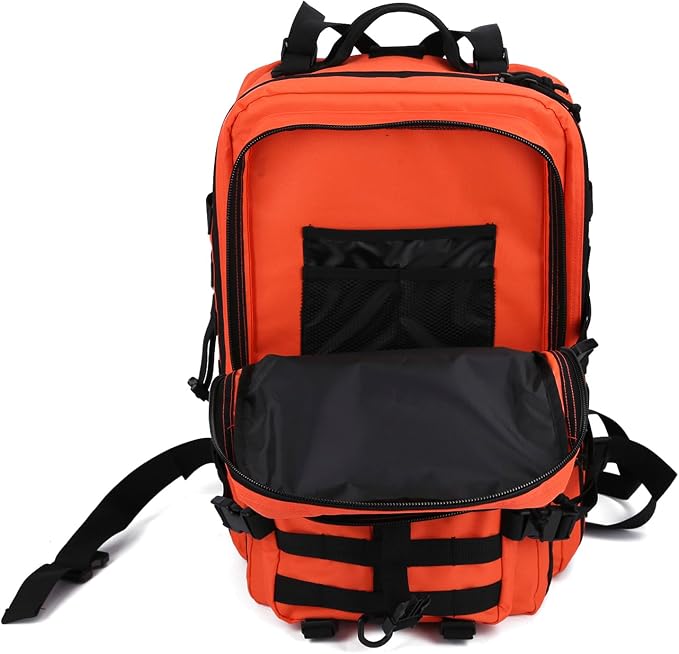Orange-black