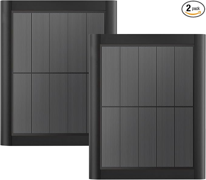 5W---2 Pack Black(8.7inch)