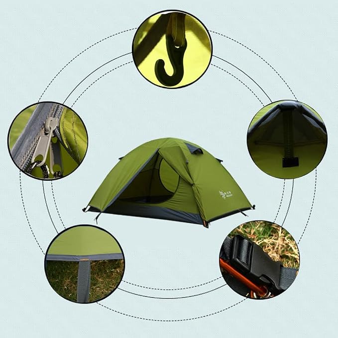 Green-3 person