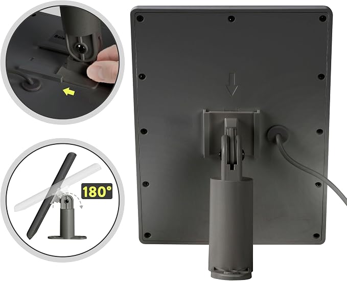 5W---2 Pack Black(8.7inch)