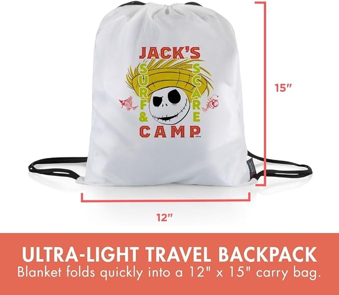 Disney Nightmare Before Christmas Jack & Sally - Black and White