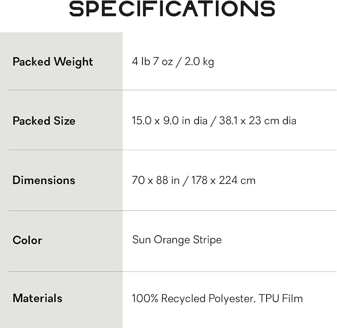 Sun Orange Stripe