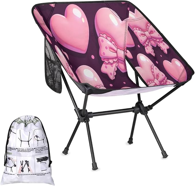 Pink Heart Butterfly Polka Dot