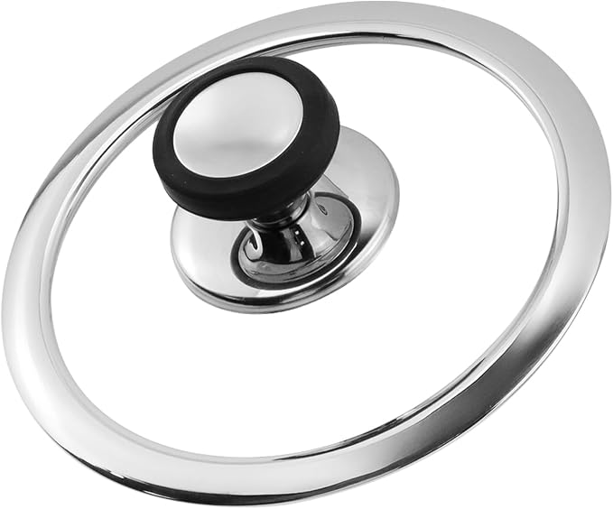 Round black lid