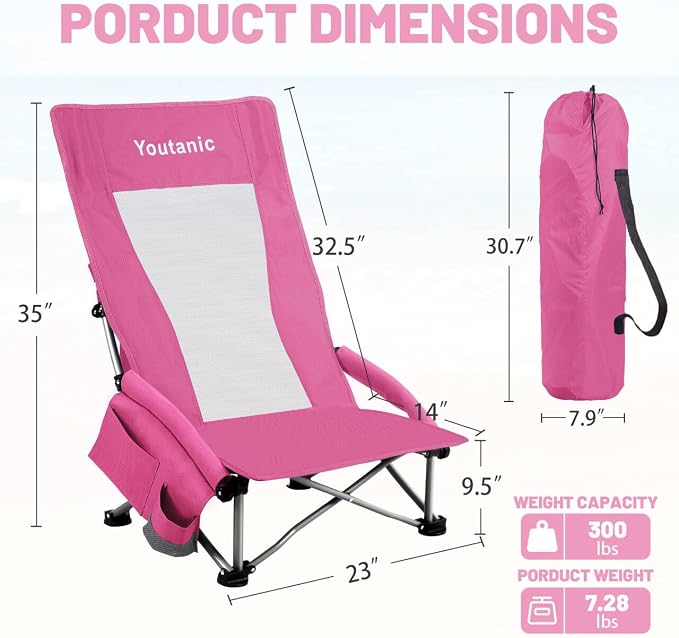 Pink-high Back