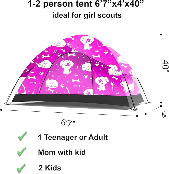 Pink 2 layer waterproof