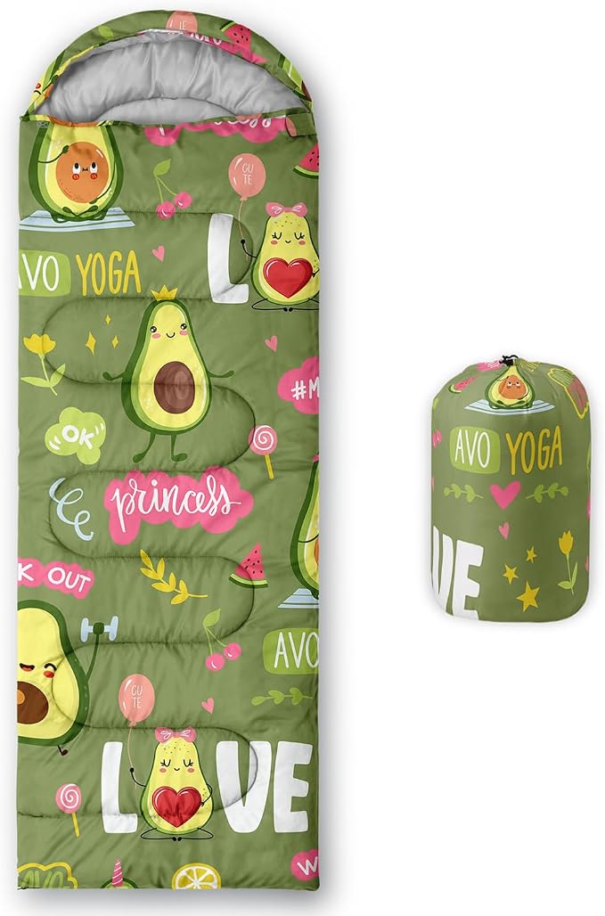 Kawaii Cartoon Avocado