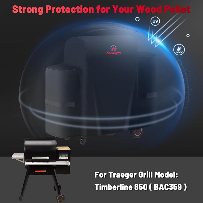 Black - Fit Traeger Timberline 850