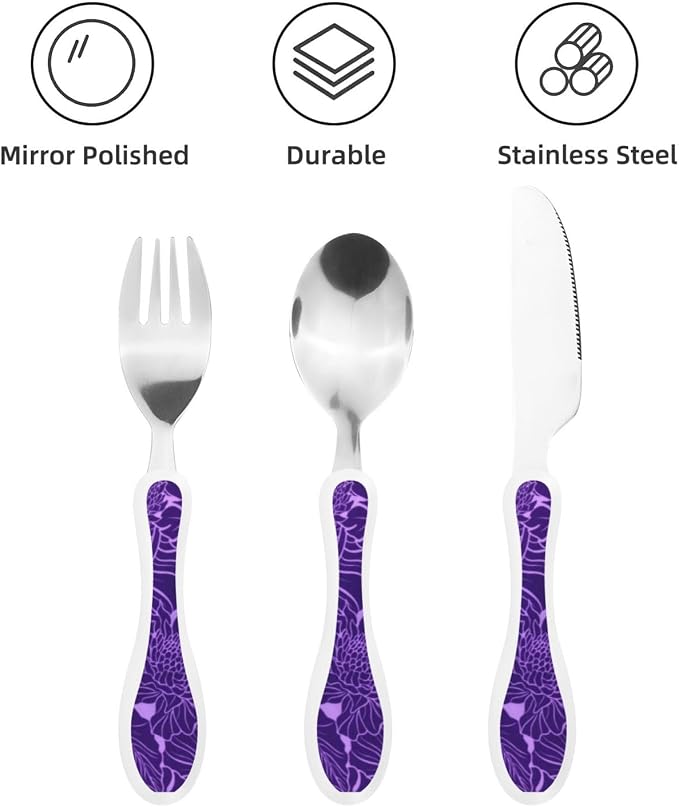 Purple Lavender Hawaiian Print