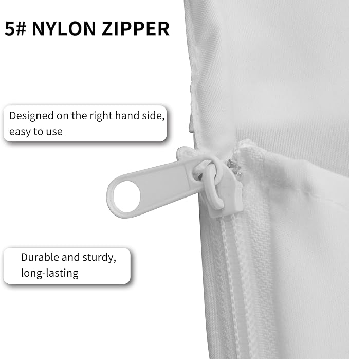 White with zipper right