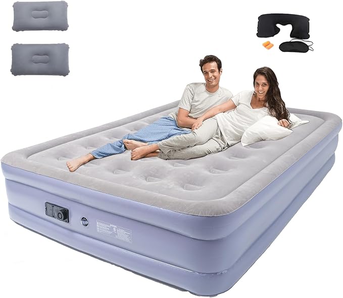 High Bed Queen Gray