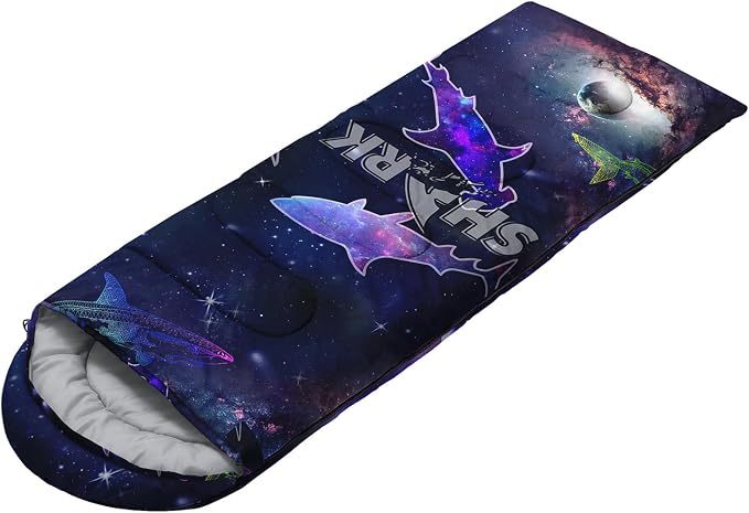Starry Sky Shark Purple