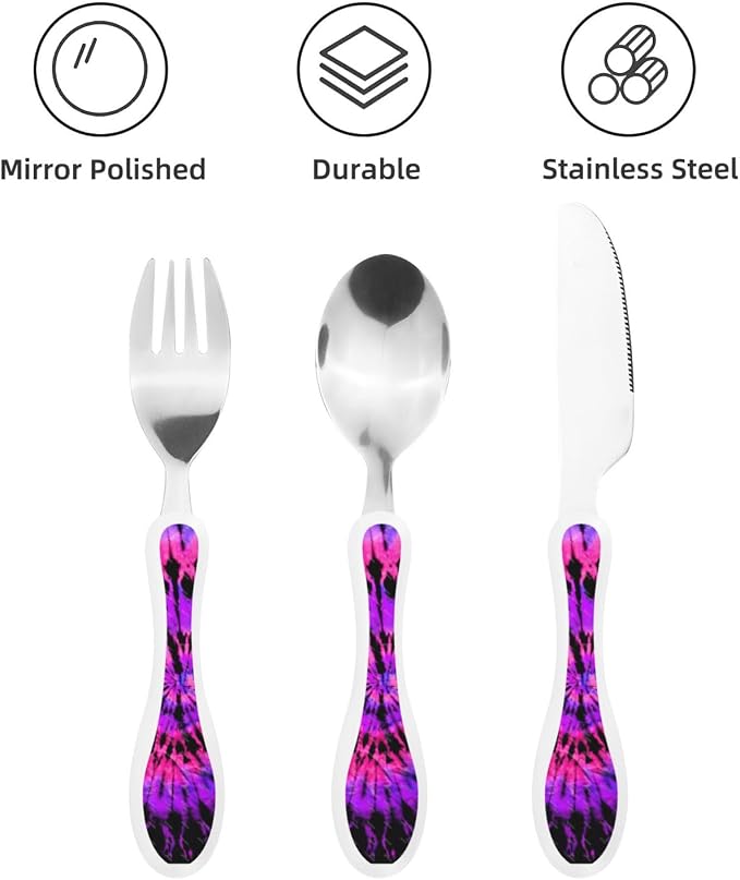 Purple Black Swirl Tie Dye