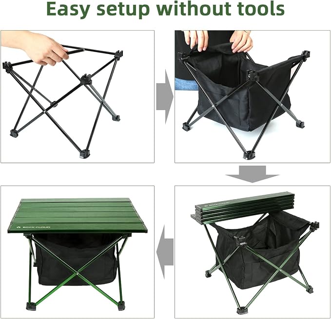 With Storage Bag Green