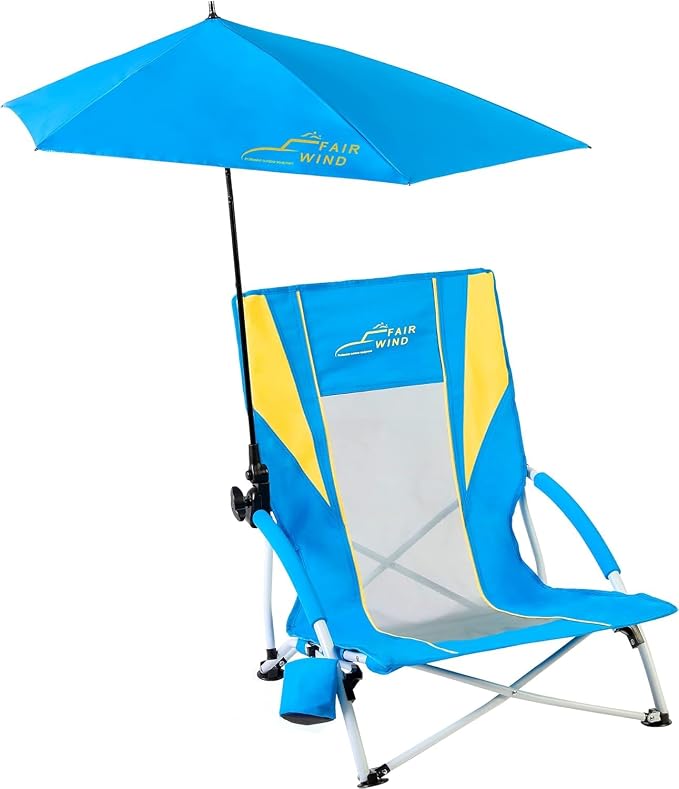 Ocean Blue With Yellow