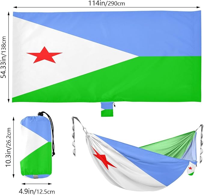 National Flag of Djibouti