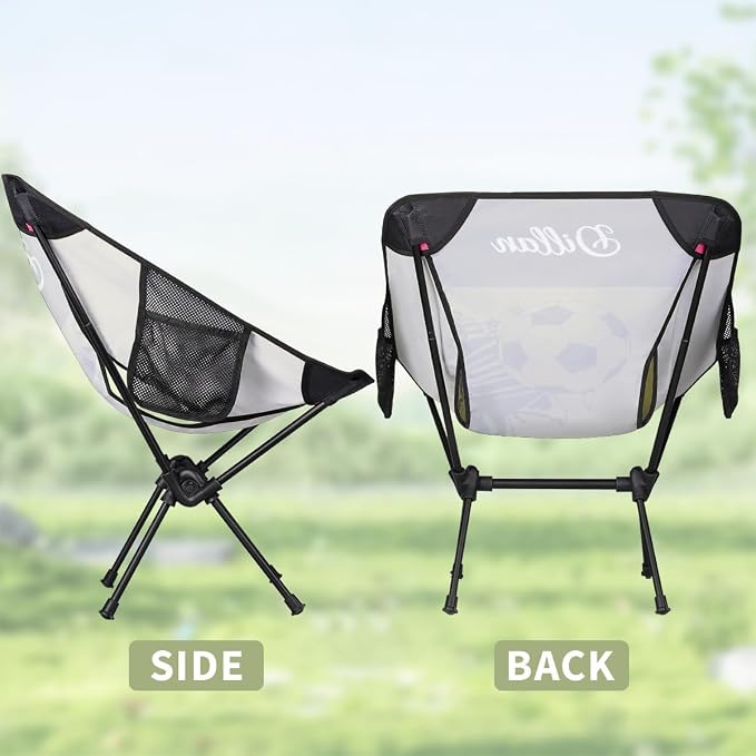 Custom Camping Chair With Name, Personalized Portable Backpacking Chair Lightweight Folding Chair fo