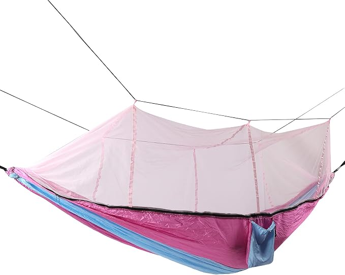 Light Blue and Pink Mesh