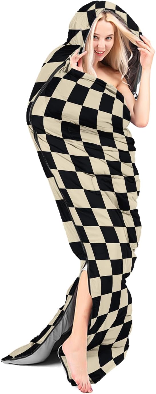 Black and White Check