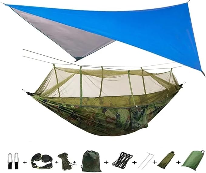 Blue and Camouflage