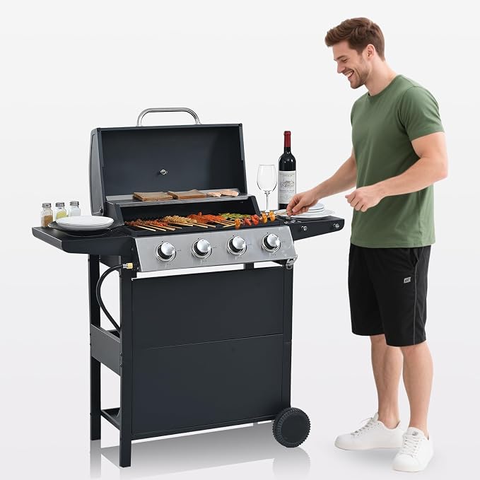 4-Burner, 34000 BTU