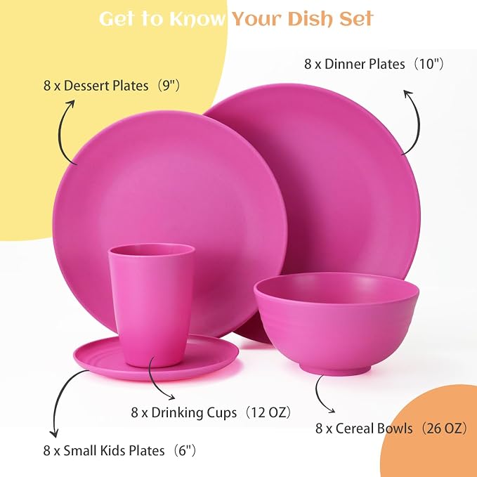40pcs Pink