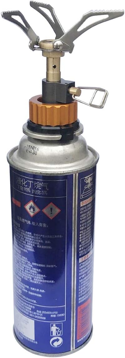 mini stove with adapter
