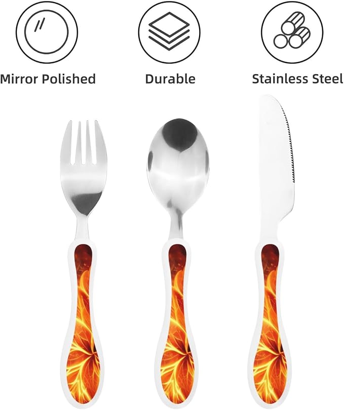 Abstract Fire Flowers