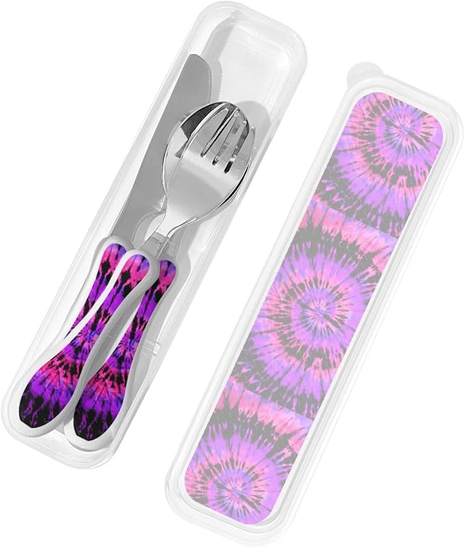 Purple Black Swirl Tie Dye