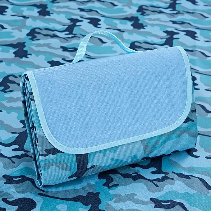 Blue-camouflage