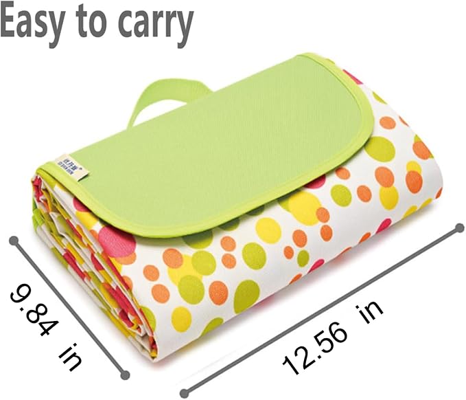 Green-colorful Polka Dot