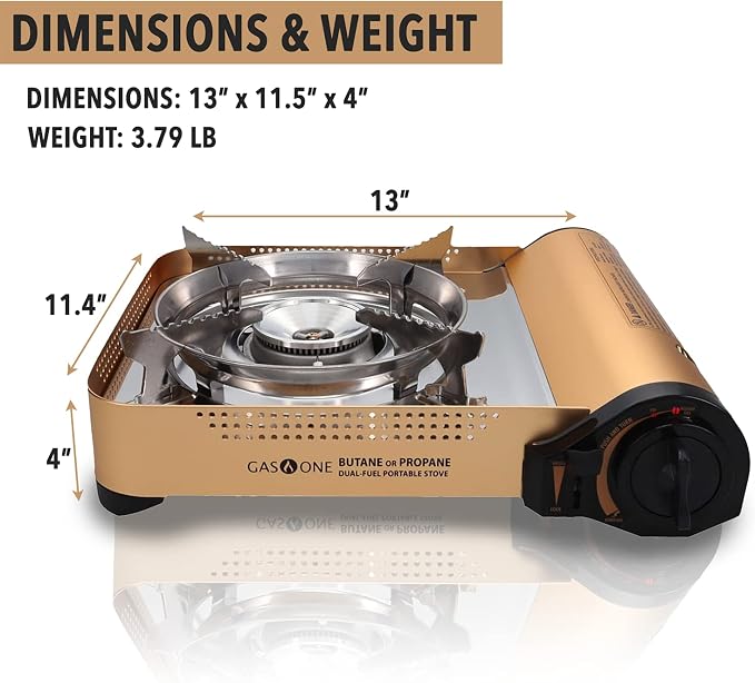 Gold Stove with Fuel Bundle