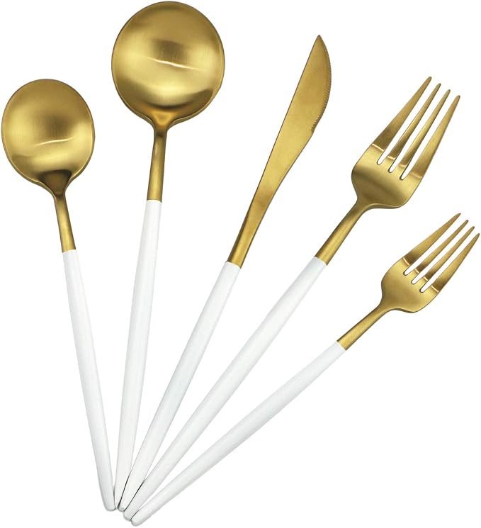 White Handle Gold