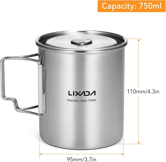 750ML Stainless Steel Cup