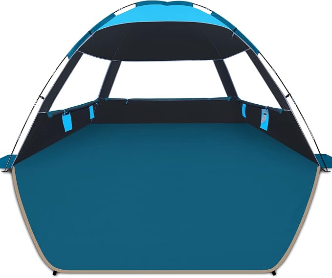 Sky Blue with Dark Shelter