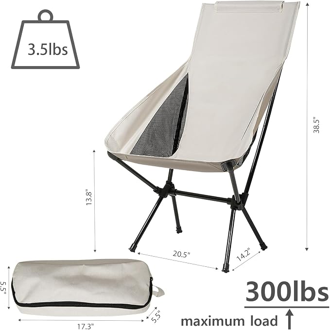 High-back | White