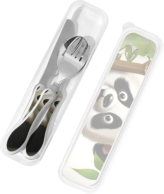 Cute Panda Climb Bamboo