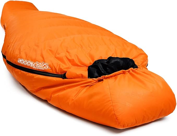 Orange L side zipper