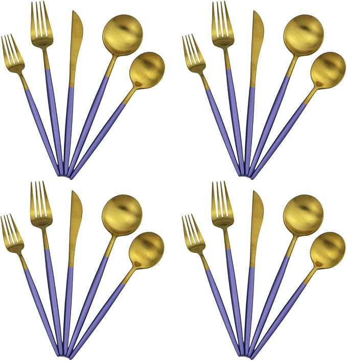 Purple Handle Gold