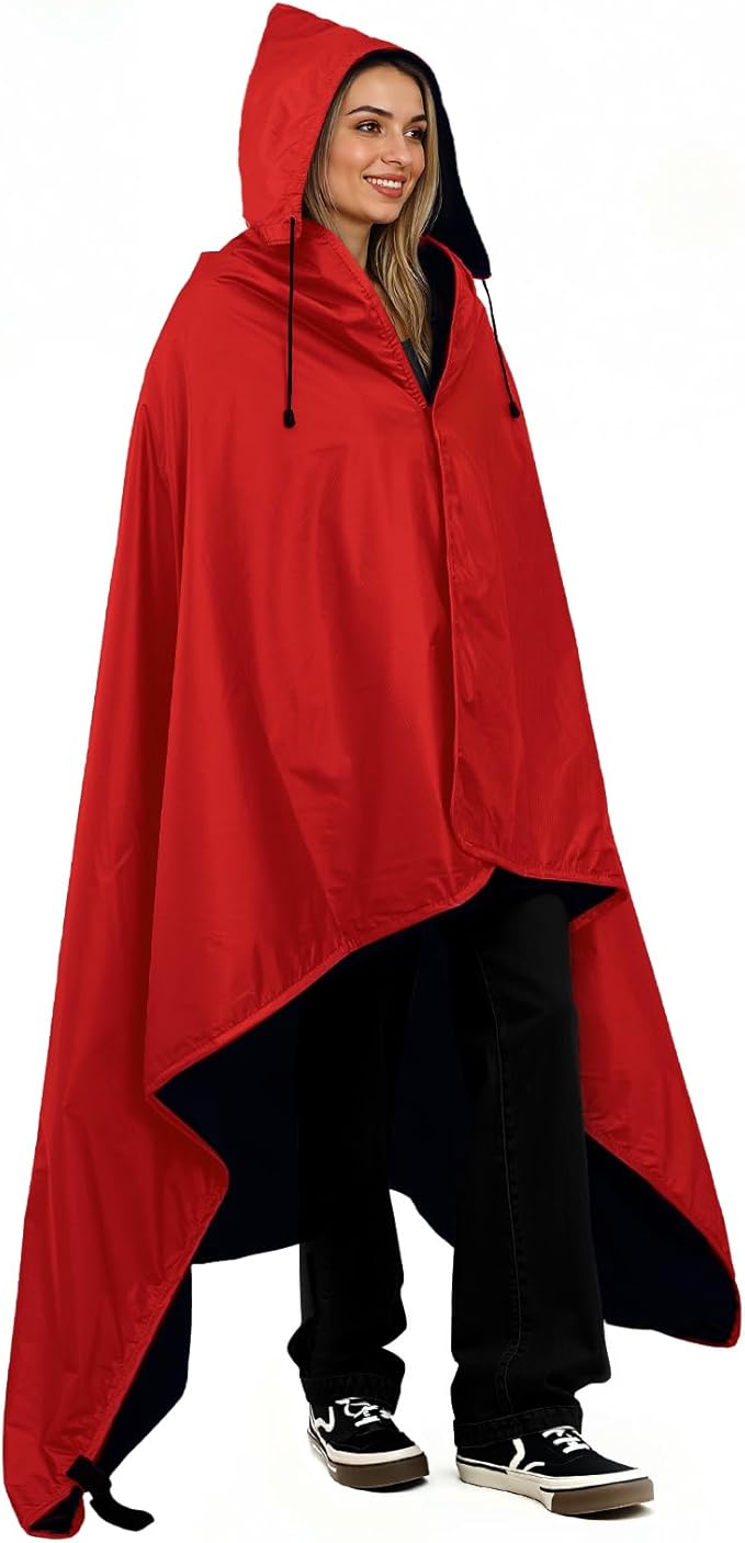 Red - Hooded