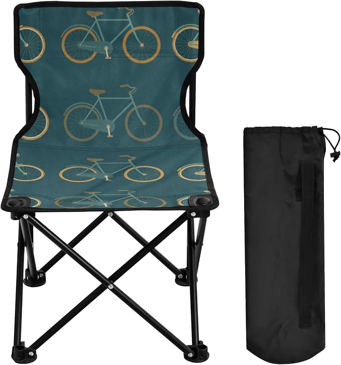 Teal Green Retro Bike