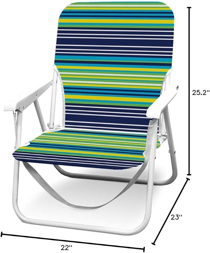 Blue, Lime Stripe