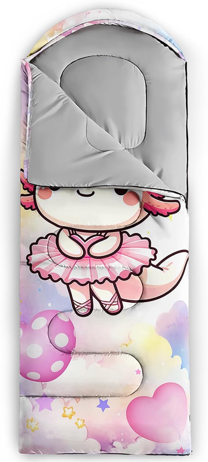Pink Cute Axolotl 9